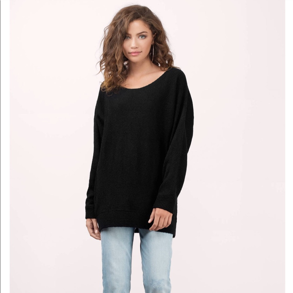Tobi A Memory Black Sweater